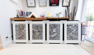 X4 prints by Hugh Ribbans