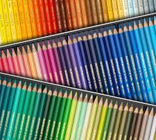 Caran d'Ache colour range.